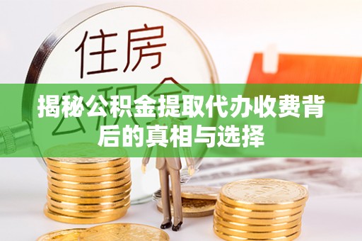 白沙揭秘公积金提取代办收费背后的真相与选择