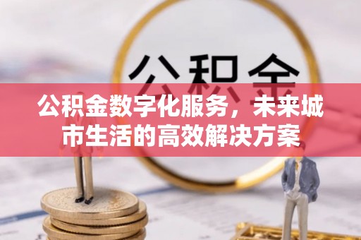 白沙公积金数字化服务，未来城市生活的高效解决方案