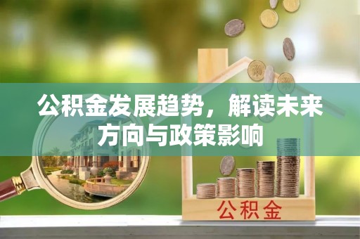 白沙公积金发展趋势，解读未来方向与政策影响