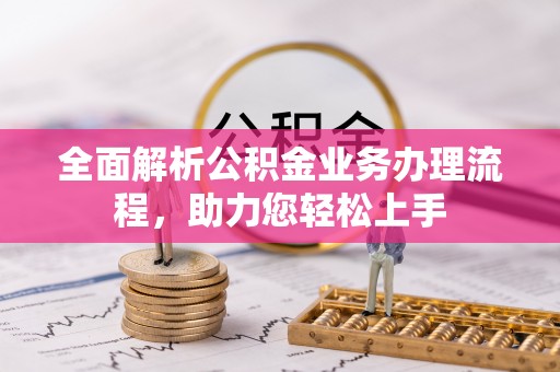 白沙全面解析公积金业务办理流程，助力您轻松上手