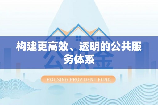 白沙构建更高效、透明的公共服务体系