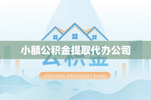 白沙小额公积金提取代办公司