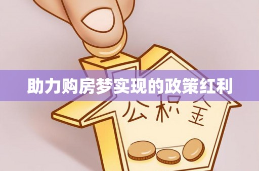 白沙助力购房梦实现的政策红利