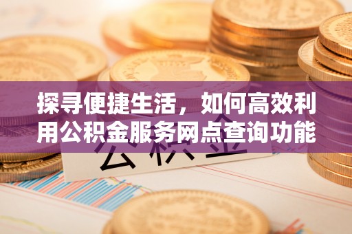 白沙探寻便捷生活，如何高效利用公积金服务网点查询功能