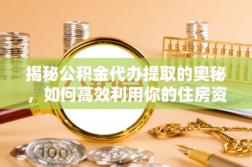 白沙揭秘公积金代办提取的奥秘，如何高效利用你的住房资金