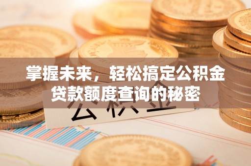 白沙掌握未来，轻松搞定公积金贷款额度查询的秘密