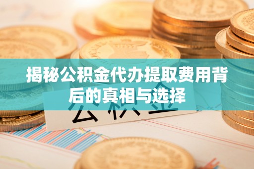 白沙揭秘公积金代办提取费用背后的真相与选择