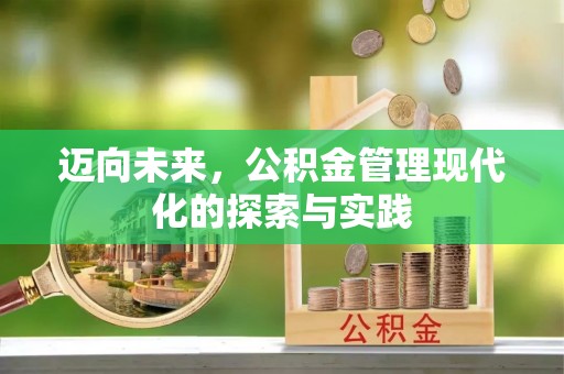 白沙迈向未来，公积金管理现代化的探索与实践