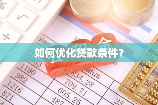白沙如何优化贷款条件？