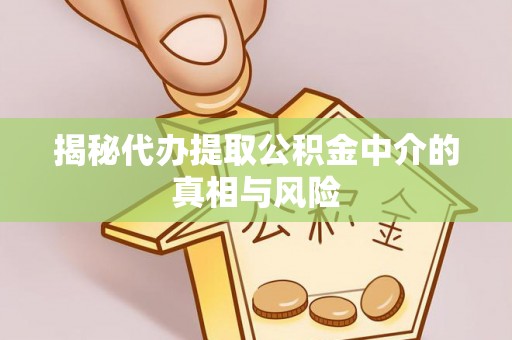 白沙揭秘代办提取公积金中介的真相与风险