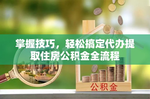 白沙掌握技巧，轻松搞定代办提取住房公积金全流程