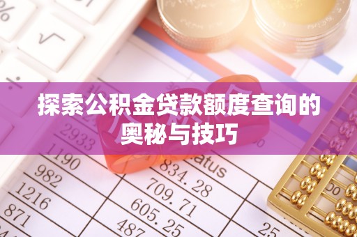 白沙探索公积金贷款额度查询的奥秘与技巧