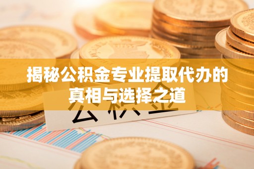 白沙揭秘公积金专业提取代办的真相与选择之道
