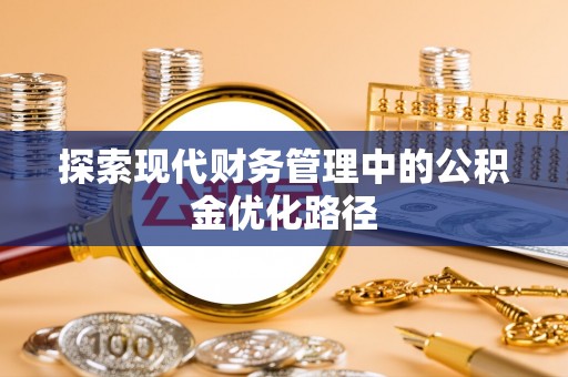 白沙探索现代财务管理中的公积金优化路径
