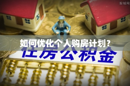 白沙如何优化个人购房计划？