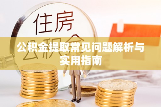 白沙公积金提取常见问题解析与实用指南