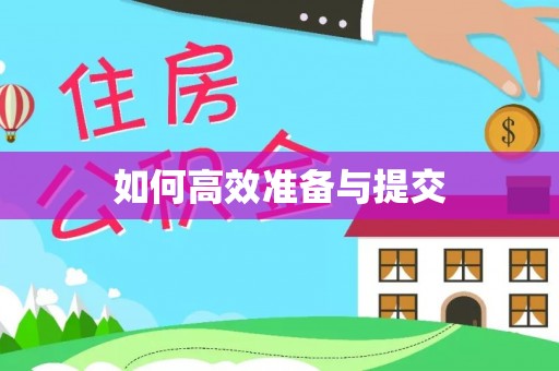 白沙如何高效准备与提交