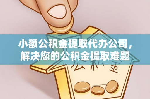 白沙小额公积金提取代办公司，解决您的公积金提取难题
