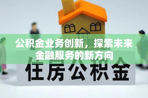 白沙公积金业务创新，探索未来金融服务的新方向