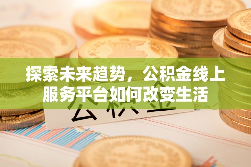 白沙探索未来趋势，公积金线上服务平台如何改变生活