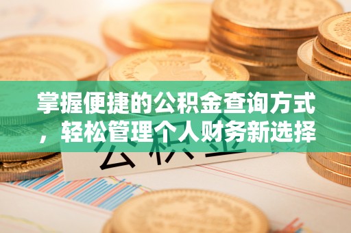 白沙掌握便捷的公积金查询方式，轻松管理个人财务新选择