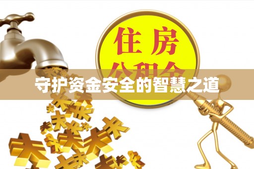 白沙守护资金安全的智慧之道