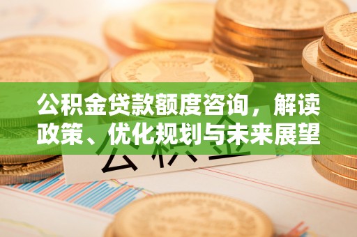 白沙公积金贷款额度咨询，解读政策、优化规划与未来展望