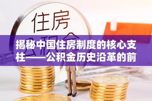 白沙揭秘中国住房制度的核心支柱——公积金历史沿革的前世今生
