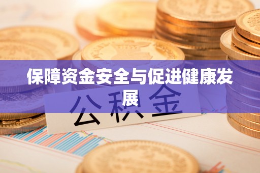 白沙保障资金安全与促进健康发展