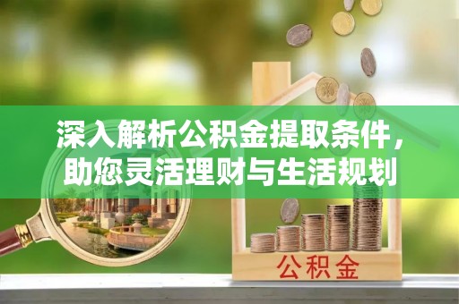 白沙深入解析公积金提取条件，助您灵活理财与生活规划
