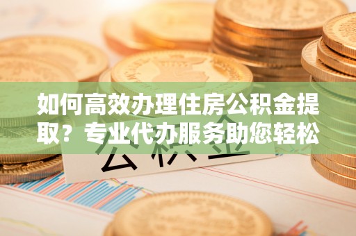 白沙如何高效办理住房公积金提取？专业代办服务助您轻松解决难题