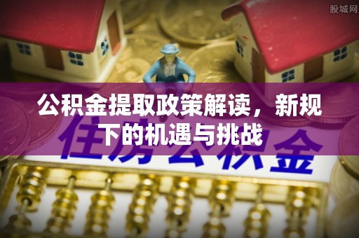 白沙公积金提取政策解读，新规下的机遇与挑战