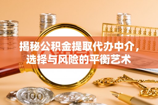 白沙揭秘公积金提取代办中介，选择与风险的平衡艺术