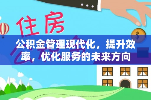 白沙公积金管理现代化，提升效率，优化服务的未来方向