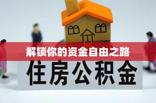 白沙解锁你的资金自由之路