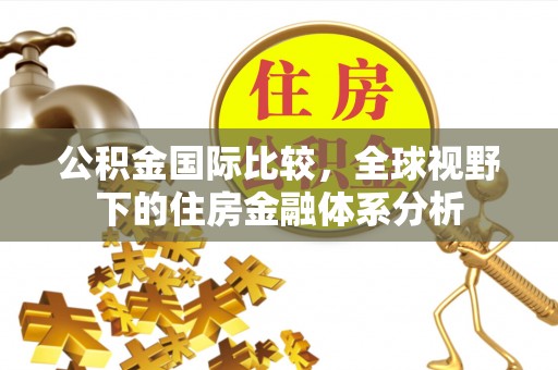 白沙公积金国际比较，全球视野下的住房金融体系分析